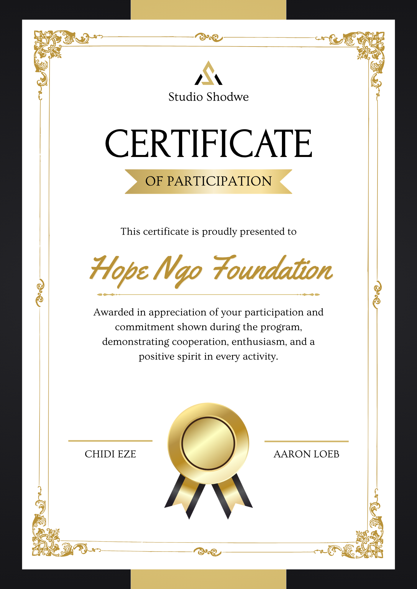 Certificate 2